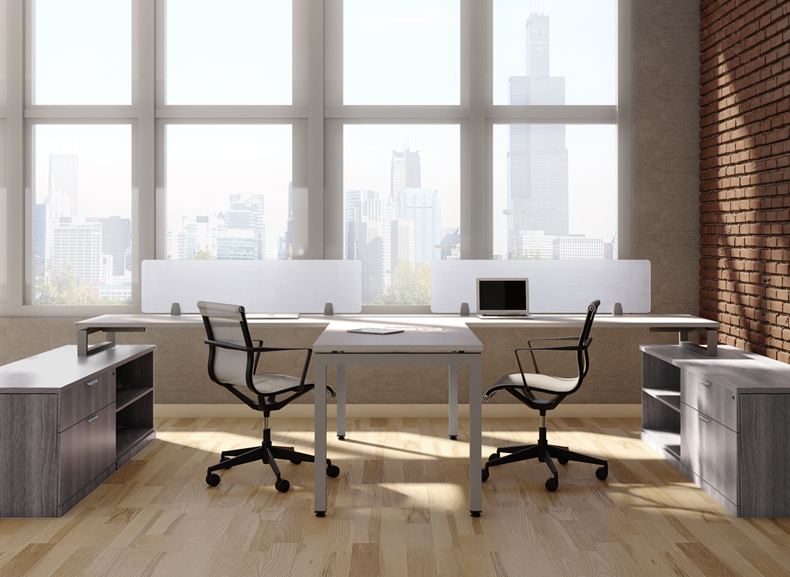 shared space desks